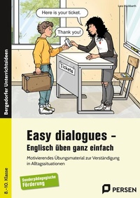 Abbildung von: Easy dialogues - Englisch üben ganz einfach - Persen Verlag in der AAP Lehrerwelt GmbH