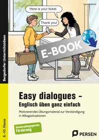 Abbildung von: Easy dialogues - Englisch üben ganz einfach - Persen Verlag