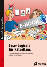 Abbildung von: Lese-Logicals für Rätselfans - 3./4. Klasse - Persen Verlag
