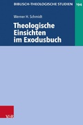 Cover: Theologische Einsichten im Exodusbuch - Vandenhoeck & Ruprecht