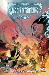 Abbildung von: A.X.E.: TAG DER ENTSCHEIDUNG SONDERBAND - TOD ALLEN MUTANTEN - Marvel bei Panini Comics