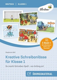 Abbildung von: Kreative Schreibanlässe für Klasse 1 - Lernbiene