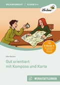 Cover: Gut orientiert mit Kompass und Karte - Lernbiene