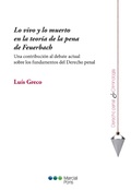 Cover: Lo vivo y lo muerto en la teor&iacute;a de la pena de Feuerbach - Marcial Pons SdH