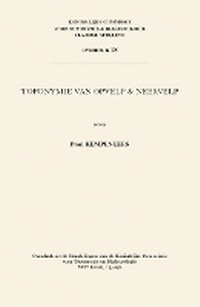 Abbildung von: Toponymie van Opvelp & Neervelp - Peeters Publishers
