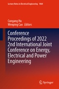 Cover: Conference Proceedings of 2022 2nd International Joint Conference on Energy, Electrical and Power Engineering - Springer