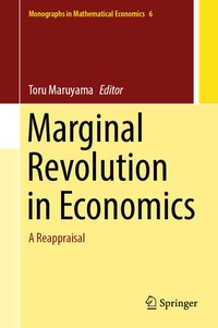 Enlarge image Cover: Marginal Revolution in Economics - Springer