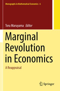 Enlarge image Cover: Marginal Revolution in Economics - Springer