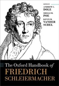 Cover: The Oxford Handbook of Friedrich Schleiermacher - Oxford University Press