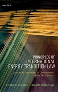 Cover: Principles of International Energy Transition Law - Oxford University Press