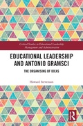 Cover: Educational Leadership and Antonio Gramsci - Routledge
