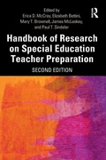 Cover: Handbook of Research on Special Education Teacher Preparation - Routledge