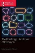 Cover: The Routledge Handbook of Pronouns - Routledge