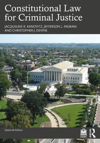 Abbildung von: Constitutional Law for Criminal Justice - Routledge