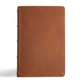 Cover: CSB Men's Daily Bible, Brown Genuine Leather - LifeWay Christian Resources