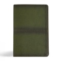 Cover: CSB Men's Daily Bible, Olive Leathertouch, Indexed - LifeWay Christian Resources