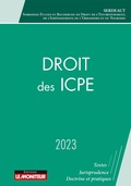 Abbildung von: Droit des ICPE 2023 - Le Moniteur