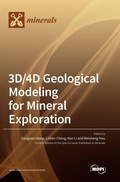 Cover: 3D/4D Geological Modeling for Mineral Exploration - MDPI AG