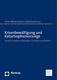 Abbildung von: Krisenbewältigung und Katastrophenvorsorge - Nomos