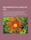 Cover: Mathematische Annalen (38) - Rarebooksclub.com