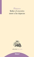 Cover: Sobre el excesivo amor a las riquezas - Ediciones Rialp, S.A.