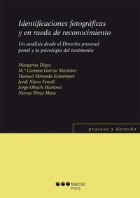 Abbildung von: Identificaciones fotográficas y en rueda de reconocimiento. - Marcial Pons SdH