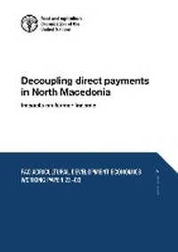Abbildung von: Decoupling direct payments in North Macedonia - Food & Agriculture Organization of the United Nations (FAO)