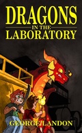 Cover: Dragons in the Laboratory (Adventures on Sun Stone Island, #3) - Axis Horizon