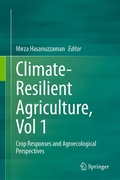 Cover: Climate-Resilient Agriculture, Vol 1 - Springer