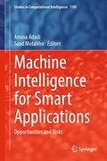 Cover: Machine Intelligence for Smart Applications - Springer