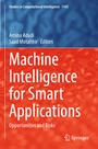 Cover: Machine Intelligence for Smart Applications - Springer