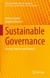 Enlarge image Cover: Sustainable Governance - Springer