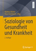 Cover: Soziologie von Gesundheit und Krankheit - Springer VS