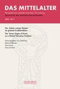 Cover: Das Mittelalter. Perspektiven medi&auml;vistischer Forschung : Zeitschrift... / 2023, Band 28, Heft 1 - Heidelberg University Publishing