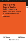 Cover: Role of the Court of Justice in EU Labour Law - Kluwer Law International