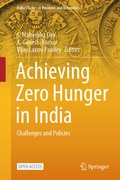 Cover: Achieving Zero Hunger in India - Springer