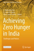 Cover: Achieving Zero Hunger in India - Springer