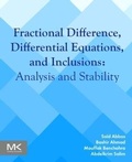 Cover: Fractional Difference, Differential Equations, and Inclusions - Morgan Kaufmann