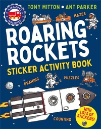 Enlarge image Cover: Amazing Machines Roaring Rockets Sticker Activity Book - Kingfisher