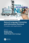 Cover: Natural Language Processing and Information Retrieval - Taylor & Francis