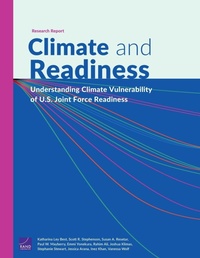 Enlarge image Cover: Climate and Readiness - RAND Corporation