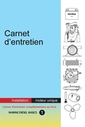 Cover: Carnet d'entretien - Installation moteur unique - Voyage Press