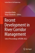 Cover: Recent Development in River Corridor Management - Springer