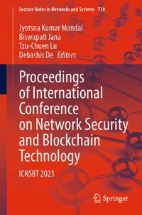Enlarge image Cover: Proceedings of International Conference on Network Security and Blockchain Technology - Springer