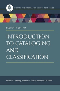 Abbildung von: Introduction to Cataloging and Classification - Bloomsbury Libraries Unlimited