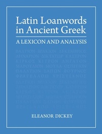 Abbildung von: Latin Loanwords in Ancient Greek - Cambridge University Press