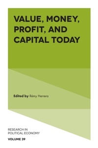 Abbildung von: Value, Money, Profit, and Capital Today - Emerald Publishing Limited