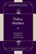 Cover: Policy Matters - Emerald Publishing Limited