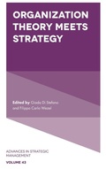 Cover: Organization Theory Meets Strategy - Emerald Publishing Limited
