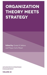 Enlarge image Cover: Organization Theory Meets Strategy - Emerald Publishing Limited